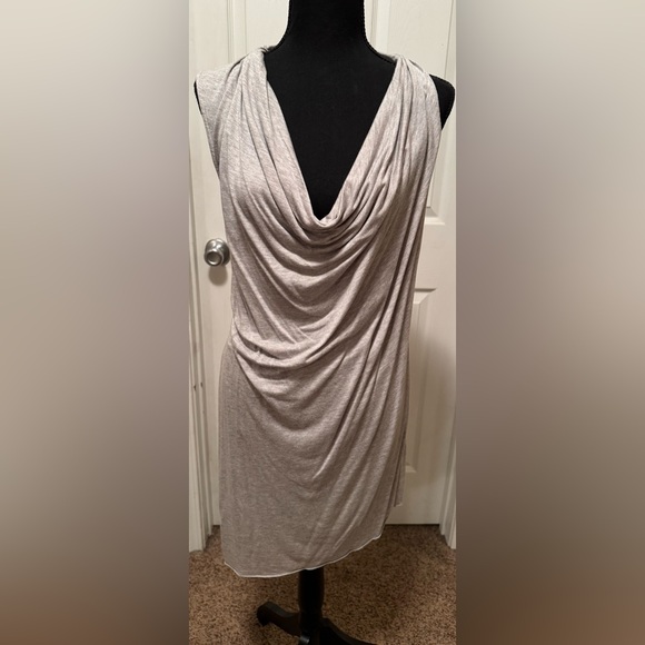 Haute Hippie Dresses & Skirts - Haute Hippie Cowel neck Asymmetrical jersey dress